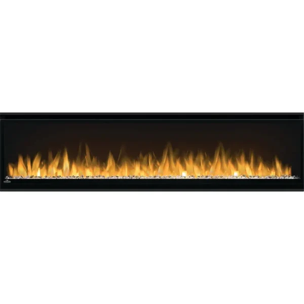 Napoleon Alluravision Slimline Electric Fireplace - 5000 BTU - Black