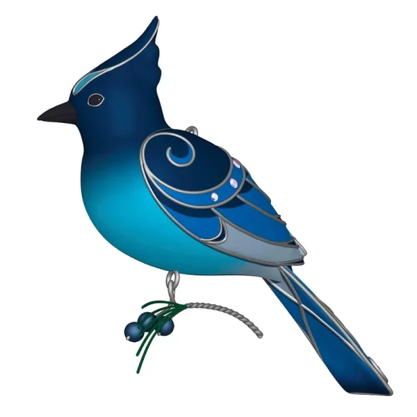 Hallmark 2023 The Beauty of Birds Steller's Jay Ornament