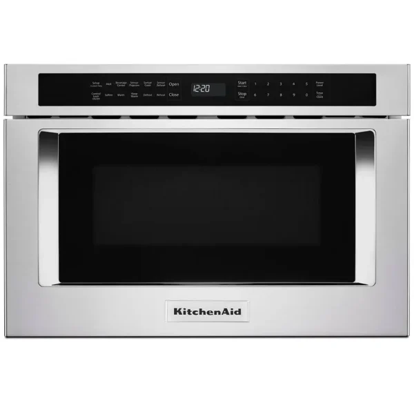 KitchenAid 24" Stainless Steel Under-Counter Microwave Drawer