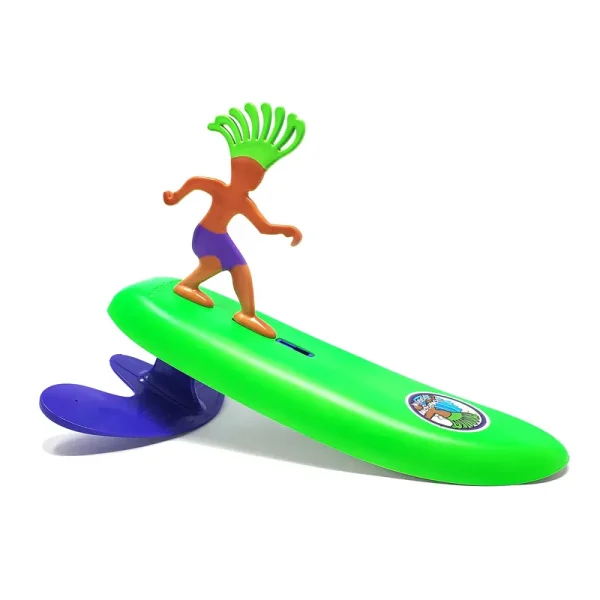 Surfer Dudes Wave Powered Mini-Surfer and Surfboard Toy Donegan Doolin