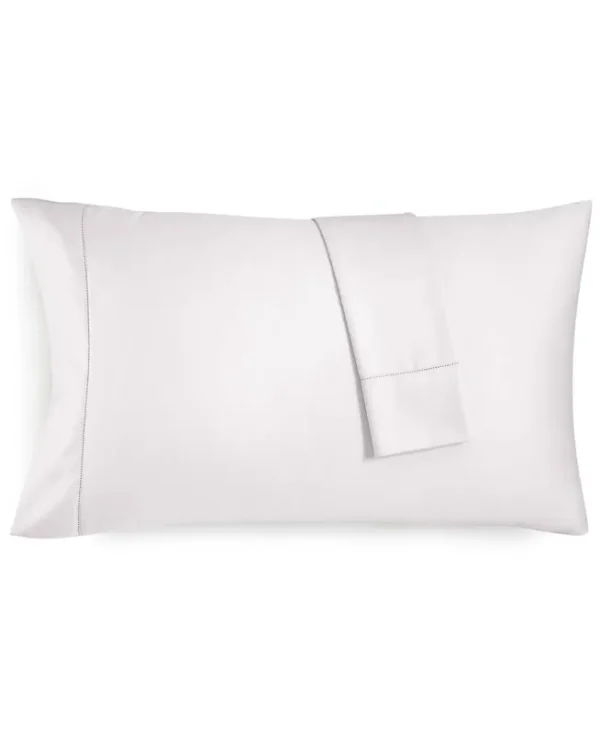 Charter Club Damask Standard Pillowcase Set, 550 Thread Count 100% Supima Cotton, Created for Macy's - White