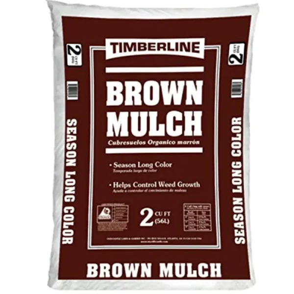 Timberline Brown Mulch 2 Cu