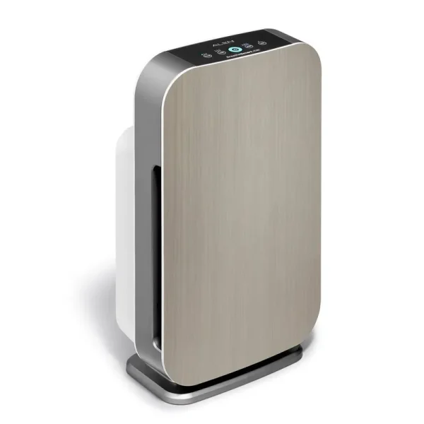 Alen - BreatheSmart Flex Air Purifier with Fresh, True HEPA Filter for Mold, Germs and Household Odors - 700 Sqft - Brushed Stainless