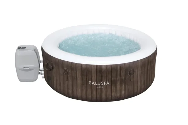 Bestway SaluSpa 71 in. x 26 in. Madrid 177 Gal Inflatable Hot Tub, 104F Max Temperature