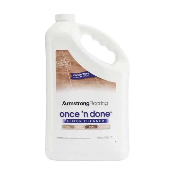 Armstrong Flooring Once 'n Done 128-fl oz Unscented Liquid Floor Cleaner | 00334408
