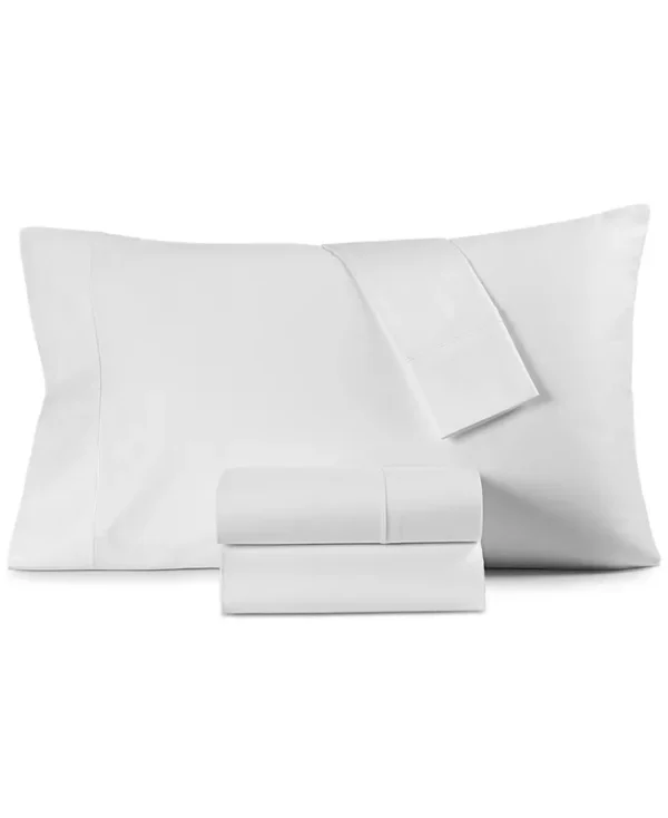 Hotel Collection 525 Thread Count Egyptian Cotton 4-pc. Sheet Set, Full, Created for Macy's - White