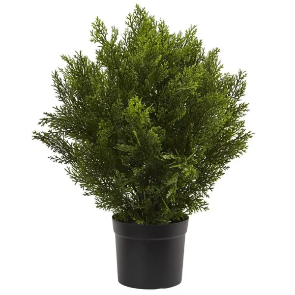 Nearly Natural 6880 2 ft. Cedar Bush Indoor/Outdoor