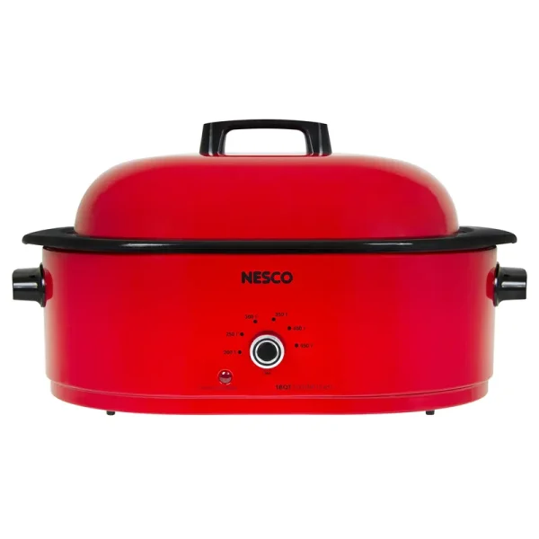 Nesco Mwr18-12 Roaster Oven (Red, 18-Quart)