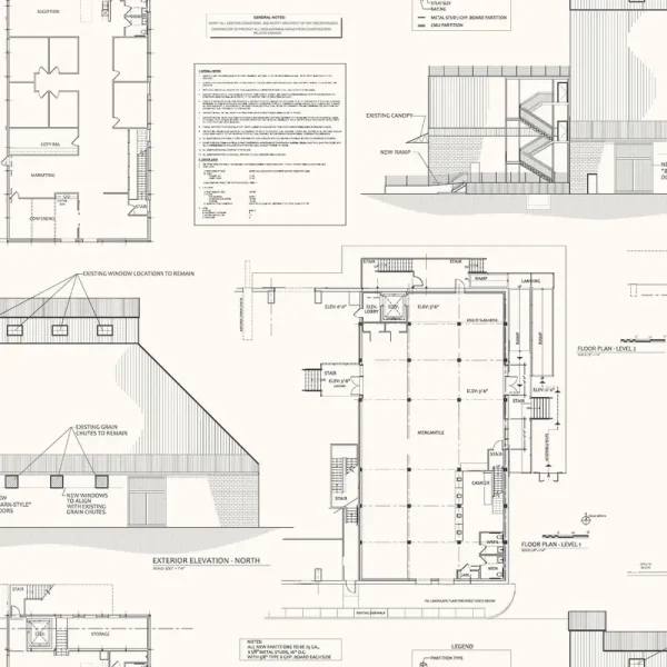 Magnolia Home The Market Wallpaper - White/Black