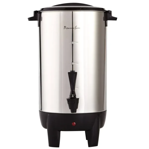 Stainless Steel 30-Cup Coffee Urn