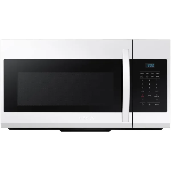 Samsung 1.7 Cu. ft. White Over The Range Microwave-ME17R7021EW