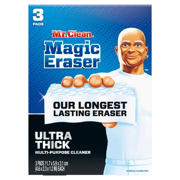 Mr. Clean Magic Eraser Ultra Thick Multi Purpose Cleaner - 3 ct