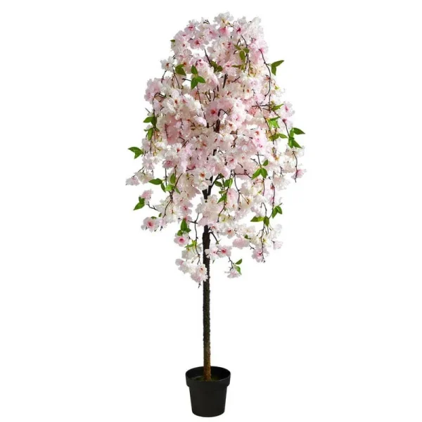 Nearly Natural 5ft. Cherry Blossom Artificial Tree