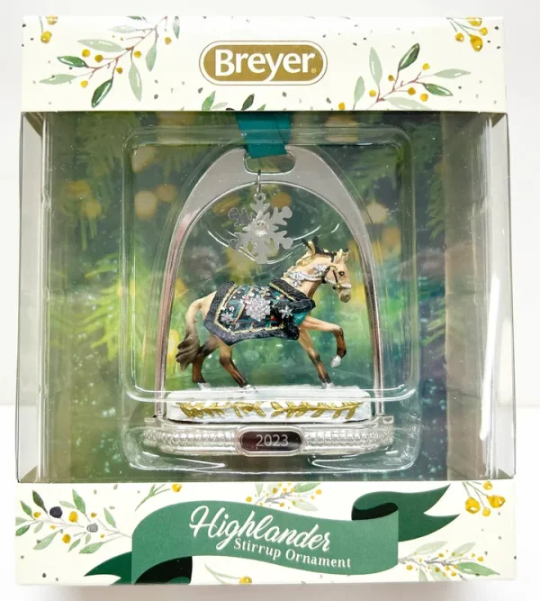 Breyer 2023 Highlander Stirrup Ornament