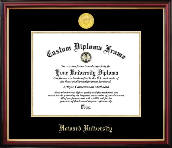 Campus Images Howard University Petite Diploma Frame