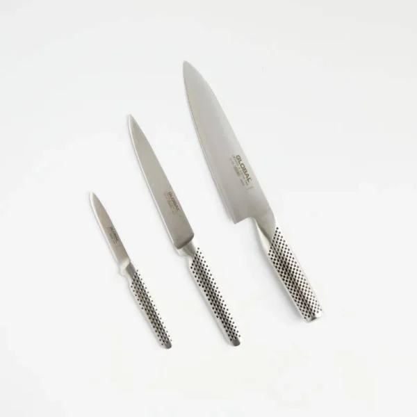 Global Classic 3-Piece Knife Set | Crate & Barrel
