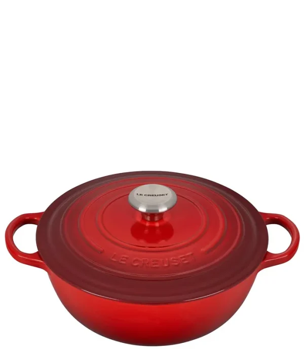 Le Creuset Signature Cast Iron 7.5 qt. Cerise Chef's Oven