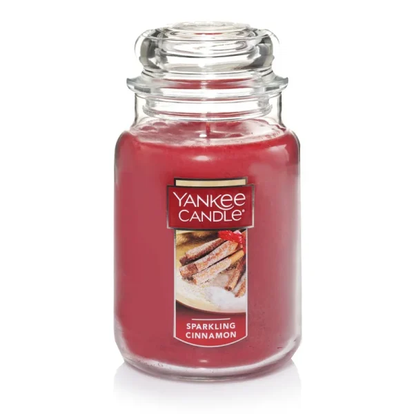 Yankee Candle Candle, Sparkling Cinnamon - 1 candle, 22 oz