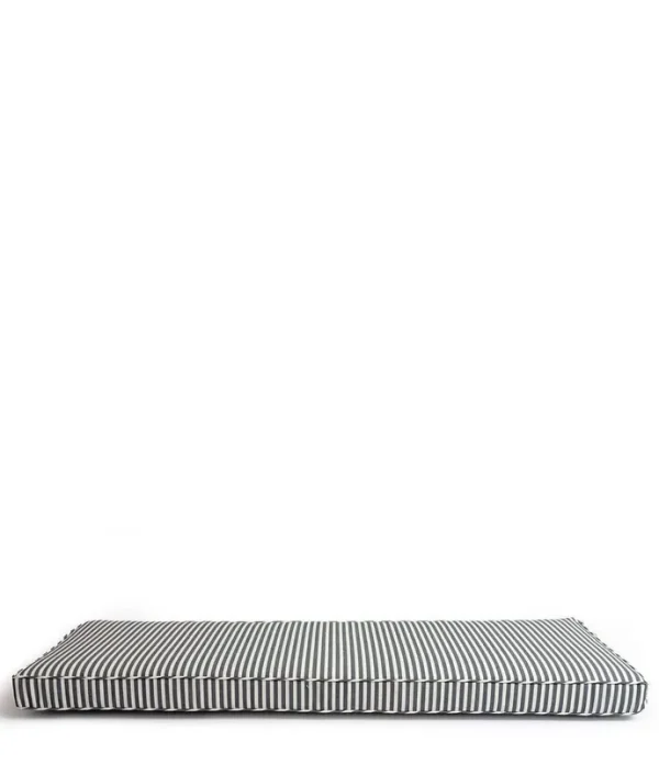 Business Pleasure Lauren's Stripe Outdoor Living Collection Bench Cushion Pillow - Lauren's Navy Stripe