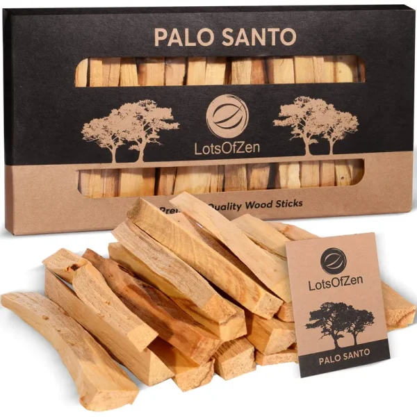 Lots of Zen Palo Santo Sticks Authentic (Approx. 160 Grams | 5.6 oz) �� Large Pack �� 100% Natural Incense, High Resin Spiritual Cleansing Palo Santo