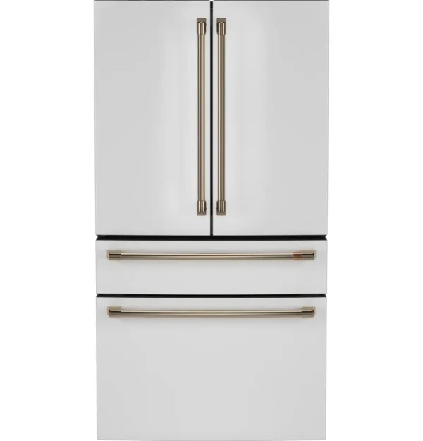 Cafe Energy Star 28.7 Cu. ft. Smart 4-Door French-Door Refrigerator with Dual-Dispense AutoFill Pitcher White