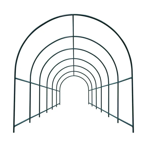 Multi-Size Large Garden Support Arch Frame Climbing Plant Arch Arbor for Flowers/Fruits/Vegetables (19.6ft x 7ft x 7.2ft)