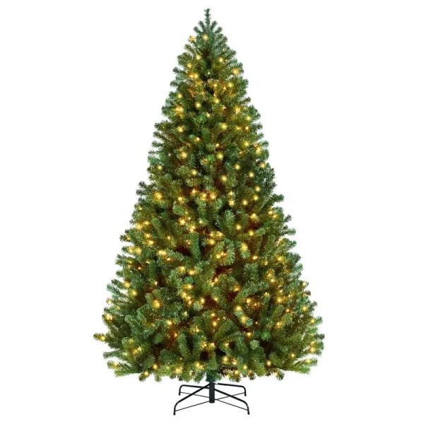 Yaheetech Pre-Lit Artificial Christmas Tree 7.5 ft