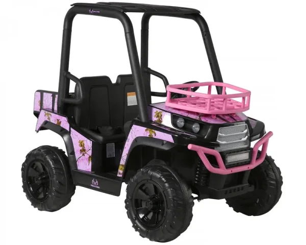 Realtree 24V UTV, Pink