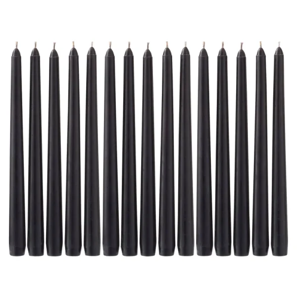 Basic Elements Black Unscented Taper Party Pack by Ashland