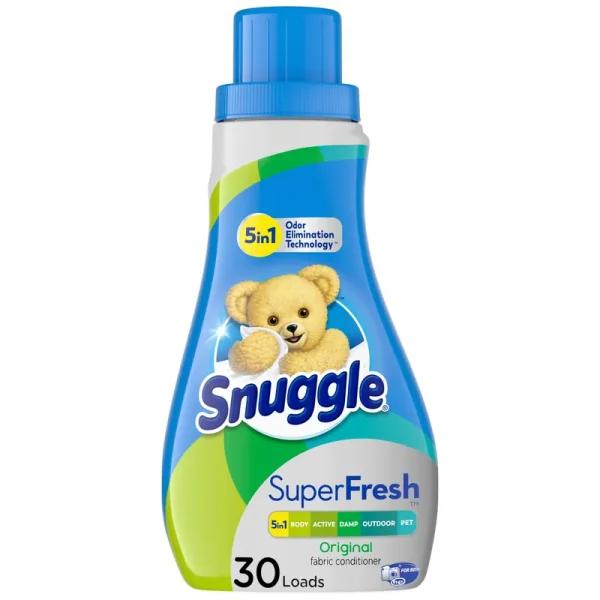 Snuggle Plus Fabric Softener, SuperFresh, EverFresh Scent - 31.7 fl oz