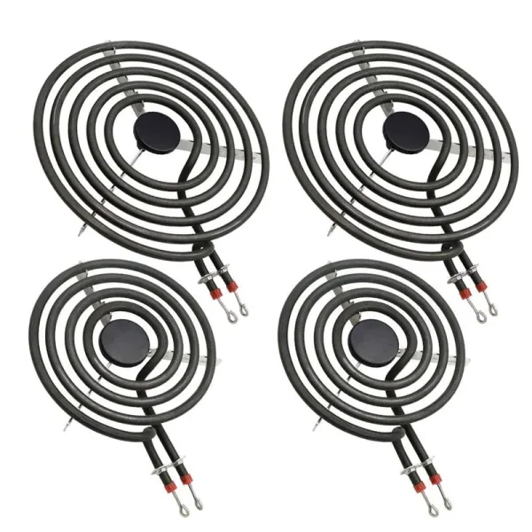 MP22YA Electric Range Burner Element Unit Set by Beaquicy - Replacement for Ken-more Whirlpool May-tag Hardwick Norge Ranges/Stoves - Package