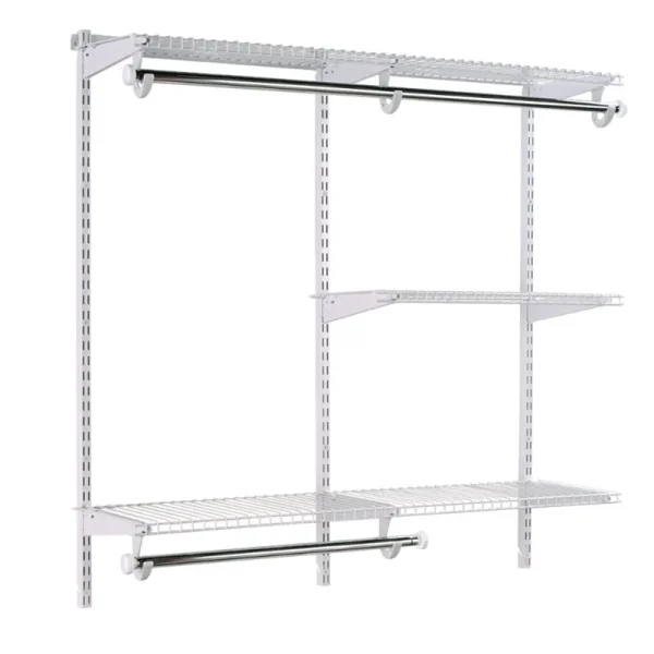 Rubbermaid Configurations Closet Kit - White