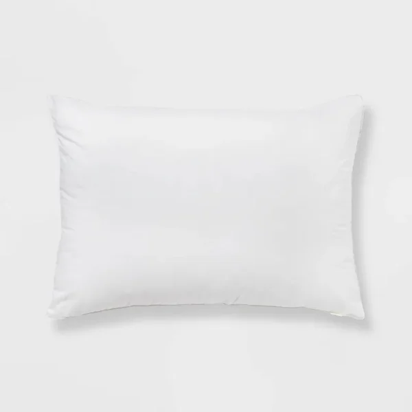 Standard/Queen Firm Performance Bed Pillow White - Threshold