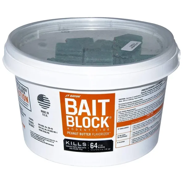 JT Eaton 704-PN Bait Block Peanut Butter