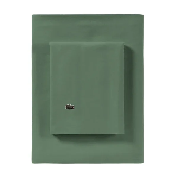 Lacoste Percale Solid Sheet Set - Standard