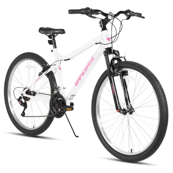 HILAND 26 in Mountain Bike for Men Women, 18 Speeds High - Carbon Steel Frame, Sport Cycling MTB Bicycle for Adult