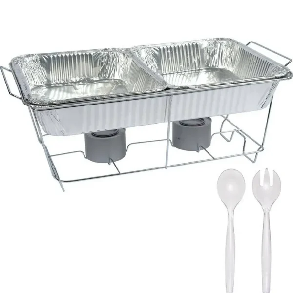 Party Dimensions 8-Piece Chafing Dish Buffet Set | Party City 271575