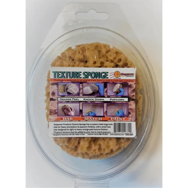 StepSaver Products Orange Peel and Knockdown Texture Combo Sponge