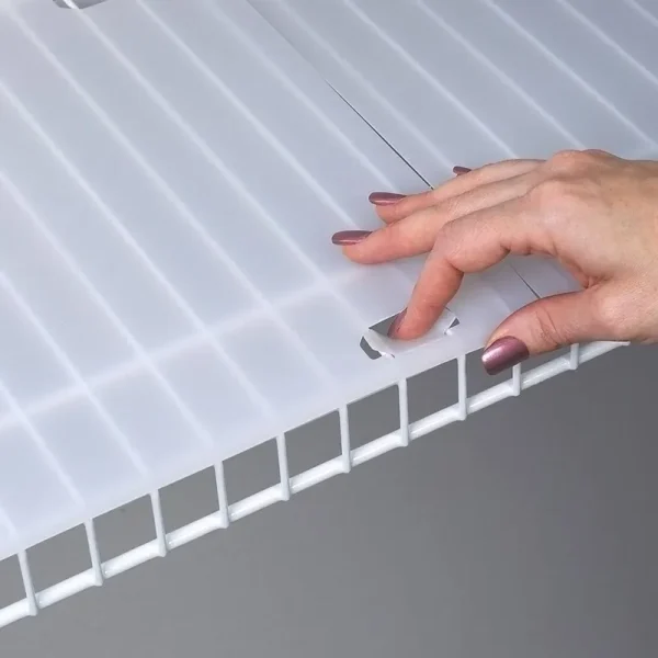ClosetMaid 120-in x 0.005-in x 12-in Clear Plastic Shelf Liner | 1236