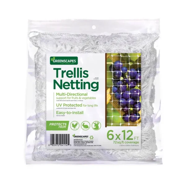 Greenscapes 12 ft. L x 6 ft. W Trellis Netting 46638