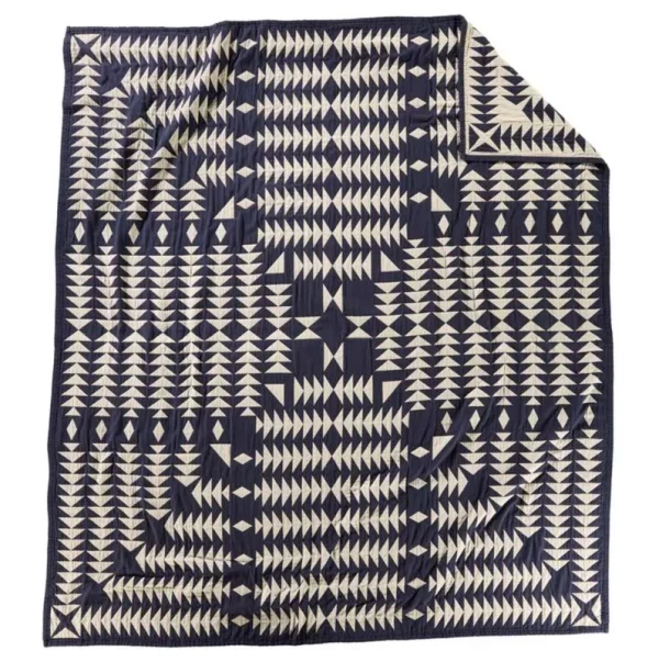 Pendleton Matelasse King Cotton Bedding Midnight Nova One Size