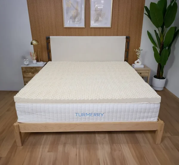Egg Crate Mattress Topper - Turmerry Full / 1.4 inch Egg Crate / Soft