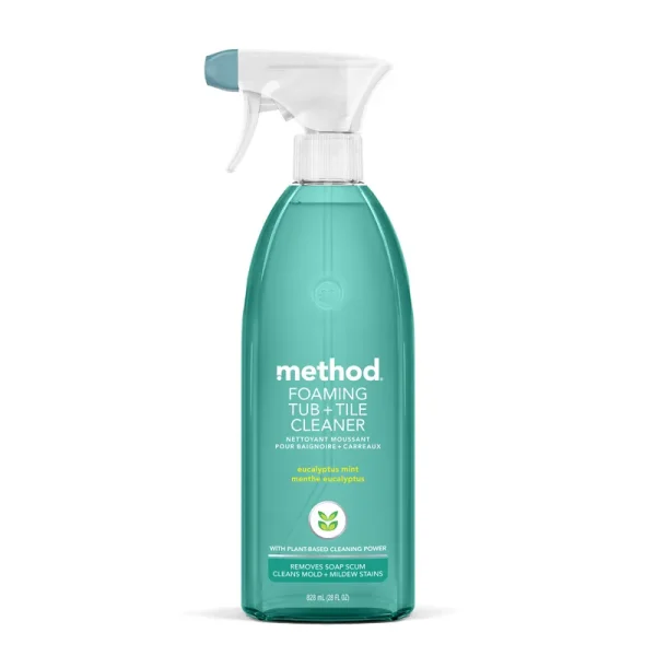 Method Bathroom Cleaner, Eucalyptus Mint, Foaming - 28 fl oz