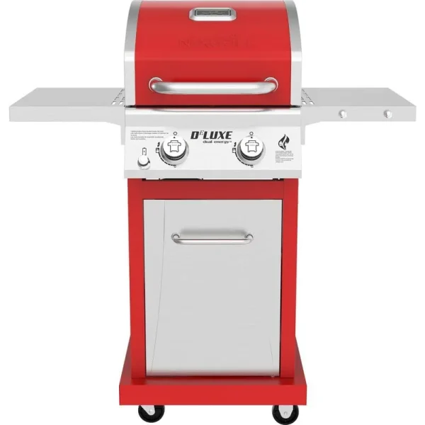 Nexgrill 720-0864R Deluxe 2-Burner Propane Gas Grill in Red