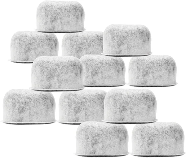 Pack of 12 Replacement Charcoal Water Filters for Cuisinart Coffee Machines