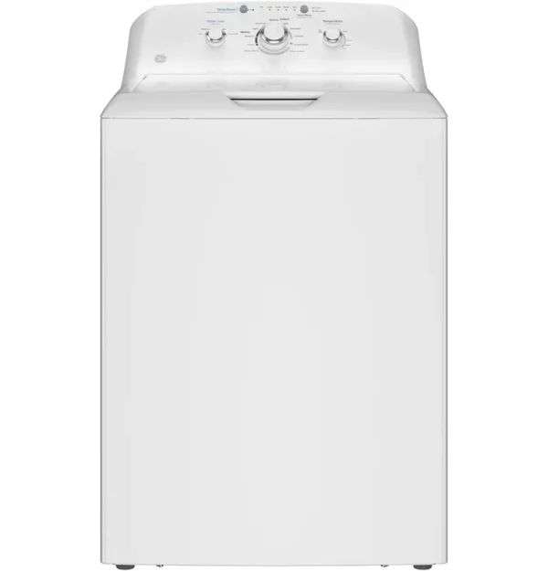 GE 4.0 Cu. ft. Capacity Washer with Stainless Steel Basket and Water Level Control? White