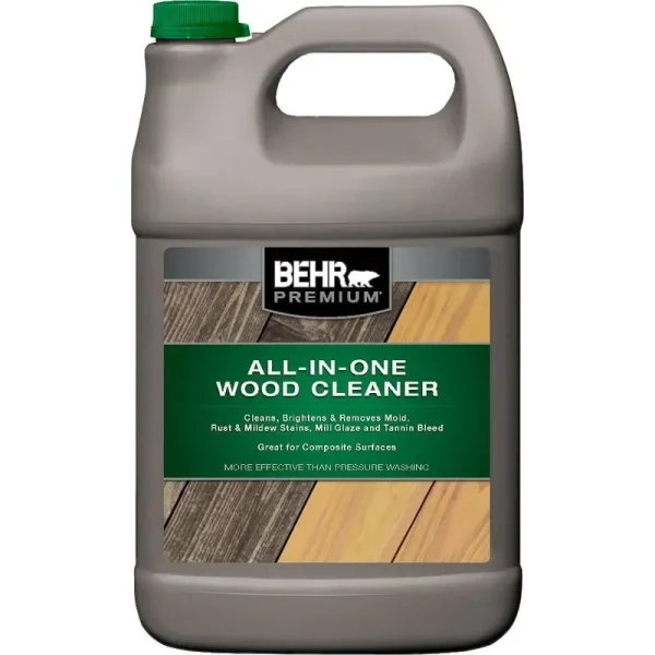 Behr Premium 1 gal. All-in-One Wood and Deck Cleaner