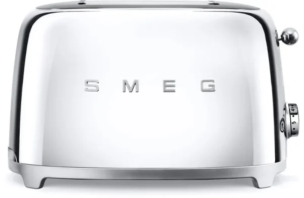 Smeg 50s Style 2-Slice Toaster - Chrome