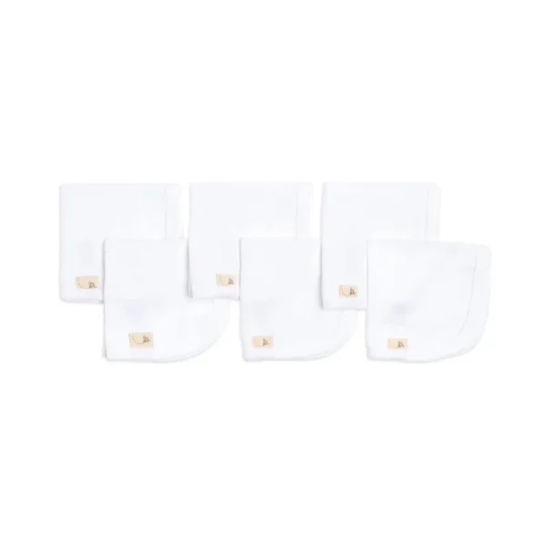 Burt's Bees 6-Pack Organic Cotton Washcloths in Cloud