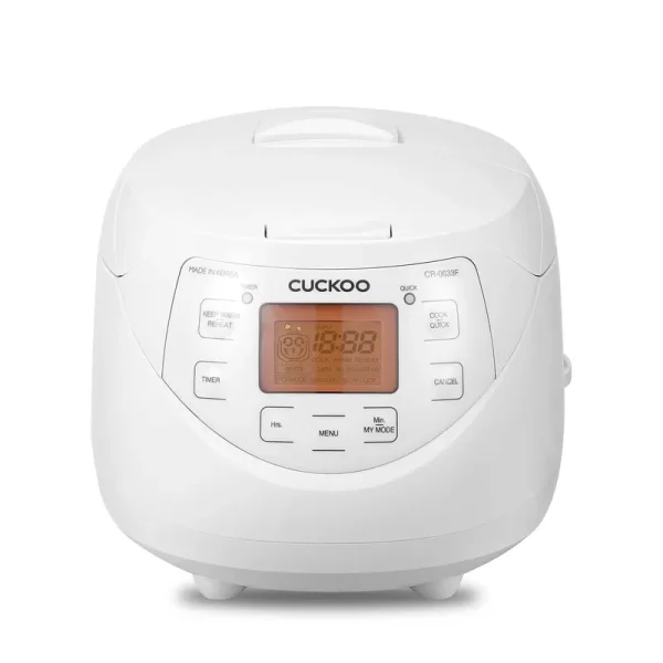 Micom Rice Cooker-White/6 Cup (Cr-0633F) Cuckoo Electronics